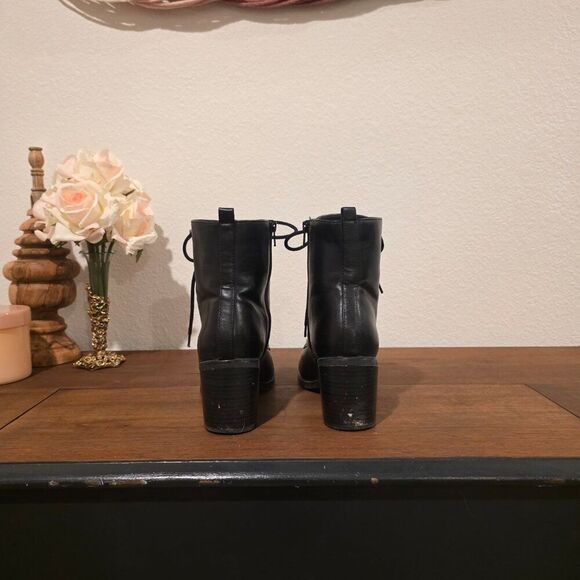 Sonoma Lace-Up Ankle Boots Sz 9 - Picture 5 of 8